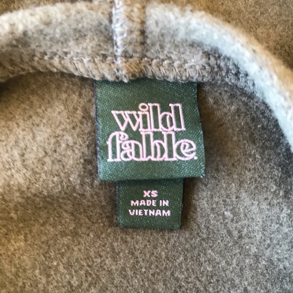 Olive green hoodie - Picture 2 of 2